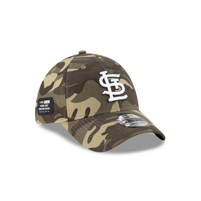 St. Louis Cardinals Gorra | New Era MLB Armed Forces Weekend 39thirty Stretch Fit Cap Mexico - Verdes